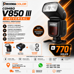 COMBO GODOX V850 III