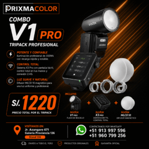COMBO GODOX V1 PRO