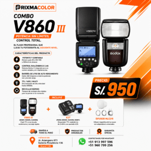 COMBO GODOX V860 III
